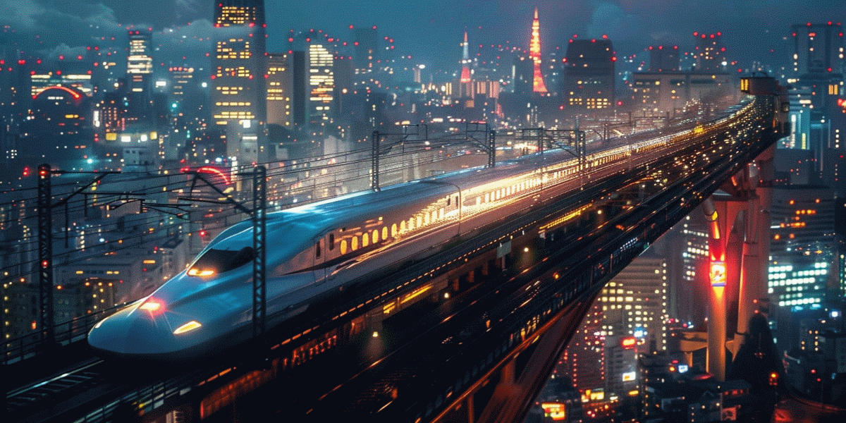 High-speed bullet train — fast delivery, every time